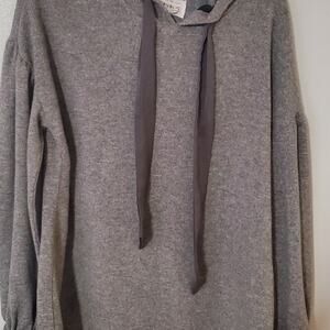 For The Republic Light Heathered Grey SUPER SOFT Hoodie. XS